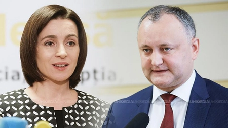 Scor spectaculos la alegerile prezidenţiale din Republica Moldova! Maia Sandu îl bate pe Igor Dodon