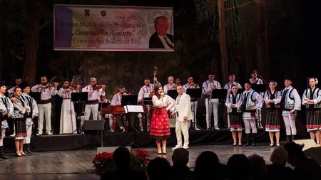 Transmisiune eveniment, aniversară, a Ansamblului Consiliului Județean Iași