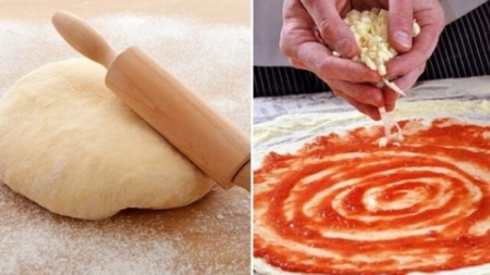 Aluat de pizza - Moale și subțire. Trebuie încercat măcar o dată