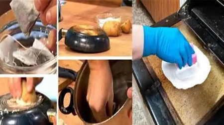 Cum se curăță ușor o tigaie arsă. Trucuri pentru a scăpa de grăsimea arsă de pe aragaz și din cuptor