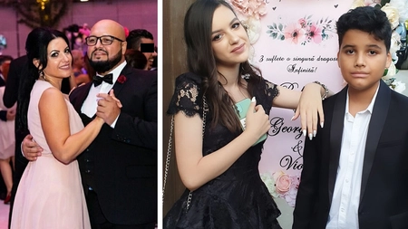 Ce frumoși s-au făcut fiul și fiica lui Mihai de la 3 Sud Est! Toată familia se roagă pentru recuperarea lui