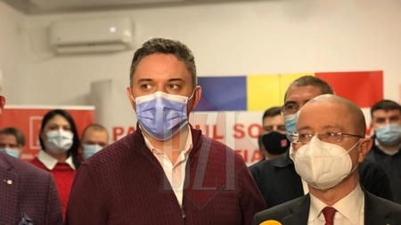 Marius Ostaficiuc și Tudor Ciuhodaru, declarații de la sediul PSD Iași. Ce au spus despre rezultatele alegerilor parlamentare - FOTO, VIDEO