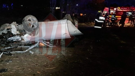 Accident rutier grav în localitatea Schitu Duca. Un autoturism s-a răsturnat într-o curbă deosebit de periculoasă - EXCLUSIV/ UPDATE/ FOTO/ LIVE VIDEO