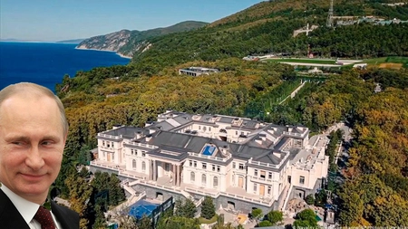 Iată palatul de miliarde de dolari în care ar sta Vladimir Putin - FOTO, VIDEO