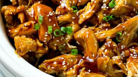 Pui Teriyaki cu paste penne - Rețeta pentru prânz