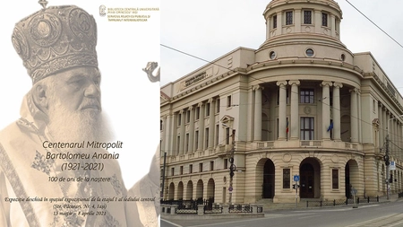 Centenarul Mitropolit Bartolomeu Anania (1921-2021): 100 de ani de la naștere, la Biblioteca Centrală Universitară Iași - GALERIE FOTO