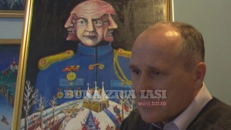 Calistrat Robu, artistul care l-a băgat pe Traian Băsescu în coșciug, l-a pus pe Iohannis pe 