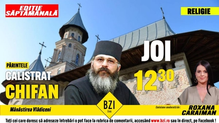 LIVE VIDEO - Moartea năprasnică este îngăduită de Dumnezeu atât asupra păcătoșilor cât și a celor drepți? Părintele Calistrat Chifan discută la BZI LIVE despre moartea neașteptată - FOTO