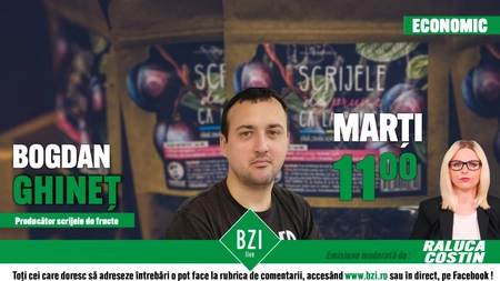 LIVE VIDEO - Cum poți dezvolta o afacere cu produse locale, în plină pandemie Covid-19? Despre secretele unei afaceri de succes aflați de la Bogdan Ghineț, numai la BZI LIVE! - FOTO