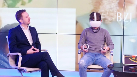 Managerul ISS EDU România a discutat despre ce este experiența Engleză în VR, colaborarea în timp real cu învățarea digitală interactivă, dar și despre dezvoltarea viitoarelor aptitudini, în Studioul BZI LIVE - FOTO/ VIDEO