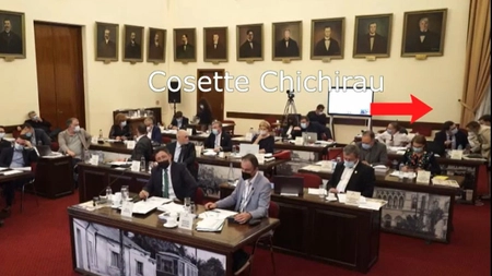Discuții incendiare, surprinse între deputatul Cosette Chichirău și aleșii USR-PLUS în ședința de Consiliu Local de la Primăria Iași. Cum a influențat parlamentarul voturile la căderea bugetului pe 2021?! - VIDEO
