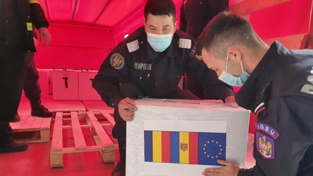Acțiunile de sprijin oferite autorităților din Republica Moldova în eforturile de combatere a pandemiei COVID-19 continuă