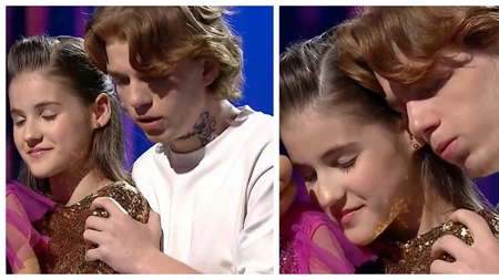 Momente de panică la Românii au talent. GIM s-a prăbușit pe scenă. Ce a pățit acesta
