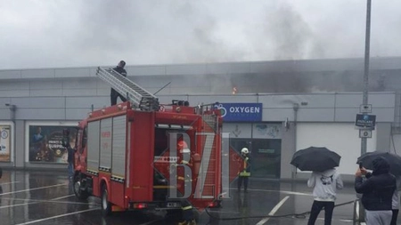 O farmacie din Iași, în război cu o companie de publicitate! Incendiul care a izbucnit în magazinul Lidl Galata putea produce o tragedie! Focul a izbucnit de la un panou publicitar! GALERIE FOTO (Exclusiv)