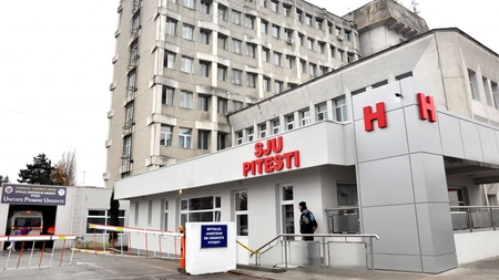 Fum într-un salon cu pacienţi COVID-19, la Spitalul Judeţean Piteşti