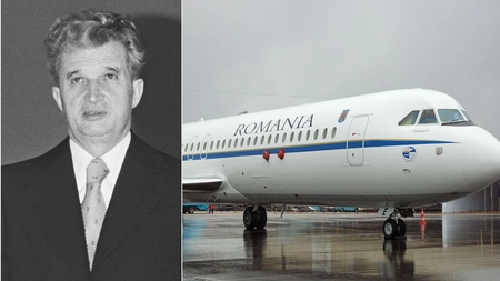 Avionul personal folosit de Nicolae Ceaușescu a fost scos la licitație! Care este preţul de pornire - GALERIE FOTO