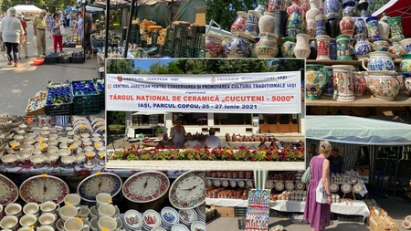 Punct de atracție pentru ieșeni! Târgul național de ceramică tradițională 