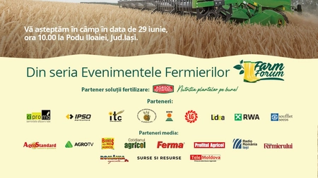 „Ziua Grâului Moldova 2021”, organizată de ACCPT Grânari - „Dă-te pe brazdă” Iași și APPR - Mândru că sunt fermier!