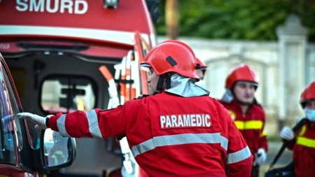 Doi copii au fost răniți grav în orașul Corabia! Mașina în care se aflau a fost lovită de un alt autovehicul