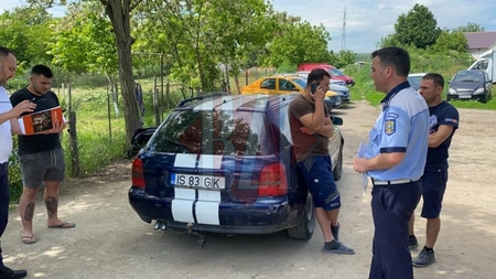 El este şoferul fugar de la accidentul din comuna Grajduri, în care au fost rănite 4 persoane. Care a fost motivul - EXCLUSIV, FOTO, VIDEO