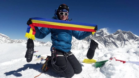 Premieră în România după ce medicul Laura Mareș din Iași a ajuns pe vârful Gasherbrum II