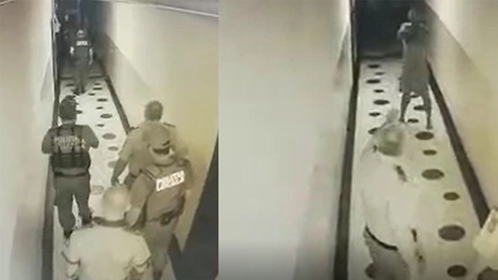 Un bărbat din Căminul Decebal i-a terorizat pe vecini. Avea un cuțit si i-a amenintat că ii omoară - FOTO, VIDEO