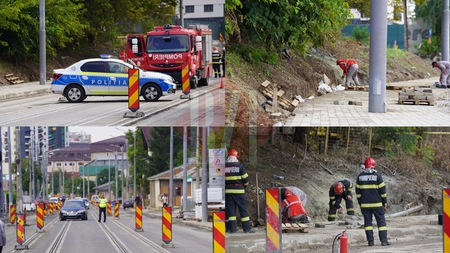Un Dorel de la Conest SA a fost aproape să provoace o tragedie pe strada Aurel Vlaicu! A săpat în pământ fără să se mai oprească. Reprezentanții Primăriei Iași spun că vor ancheta cazul - FOTO, VIDEO