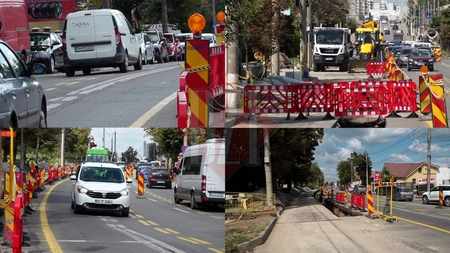 Primarul Mihai Chirica amenință firma Conest SA cu sancțiuni dacă nu grăbește lucrările din strada Bucium. Edilul spune că va merge des pe șantierul care blocheză circulația pe una dintre cele mai aglomerate artere din Iași - FOTO, VIDEO