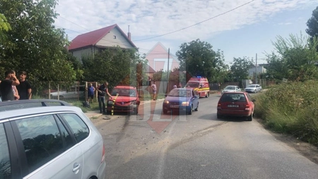 Accident rutier în comuna Miroslava. Coliziune între trei autoturisme. O femeie a fost rănită - EXCLUSIV, FOTO, UPDATE