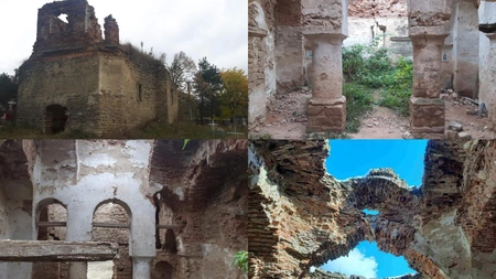 Pericol maxim, lângă orașul Iași! Imagini șocante cu una dintre cele mai vechi construcții din România. Totul este la un pas să dispară pentru totdeauna - GALERIE FOTO