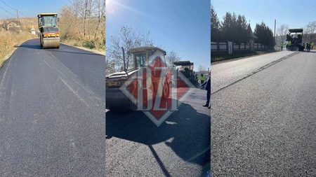 Drum de un milion de euro, refăcut la marginea municipiului Iași! Prima bucată din noua centură metropolitană a fost dată în folosință - FOTO