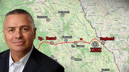 Scandal uriaș pe termenele pentru lucrările la autostrada A8 Iași-Târgu Neamț. Petru Movilă: 