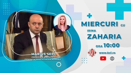 LIVE VIDEO - Marius Sepi, președinte executiv - Federația Sănătatea din România, vine în platoul BZI LIVE să discute despre revendicările Federației și situația pandemiei la nivel național - FOTO