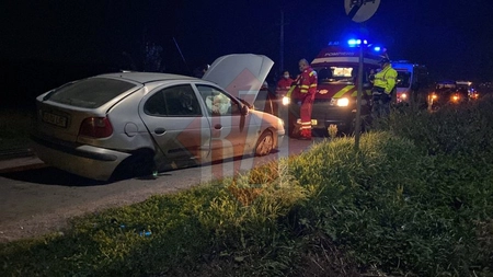 Accident rutier în Lunca Cetățuii, județul Iași -FOTO, VIDEO