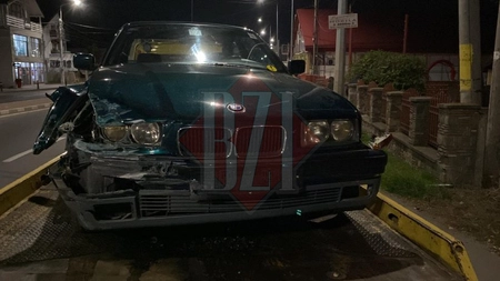Accident rutier în zona Era. Carambol cu trei autoturisme, printre care un BMW - EXCLUSIV, FOTO, VIDEO