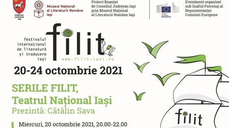 Noi zile pline de evenimente speciale în cadrul Festivalului Internațional de Literatură și Traducere Iași 2021