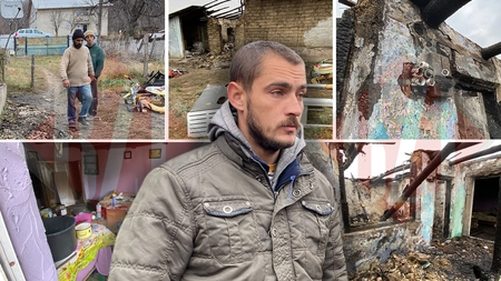 El este eroul din Iași care și-a salvat tatăl și cei doi frați cu handicap din casa cuprinsă de flăcări. Vasile Busuioc nu îndrăznește să ceară milă. Merită ajutați! FOTO/VIDEO