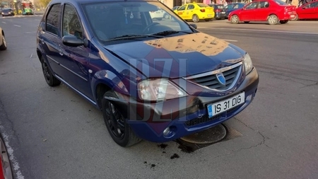 Accident rutier în Alexandru cel Bun. Tamponare uşoară între două autoturisme - EXCLUSIV, FOTO, VIDEO