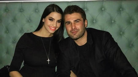 Adrian Mutu și Sandra Bachici au un mariaj reușit. Bruneta l-a făcut tată pentru a patra oară pe fotbalist