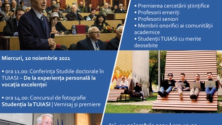 Zilele Universității Tehnice „Gheorghe Asachi” din Iași, un omagiu adus inginerilor și arhitecților din istoria țării