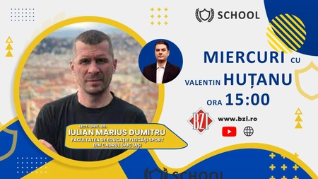 LIVE VIDEO - Despre sport de performanţă, mişcare, viaţa sănătoasă, gimnastică, fitness, faimoasele arte marţiale capoeira, proiecte academice, în Studioul BZI LIVE alături de lect. univ. dr. Iulian Dumitru, Facultatea de Educaţie Fizică şi Sport din UAIC Iaşi - FOTO