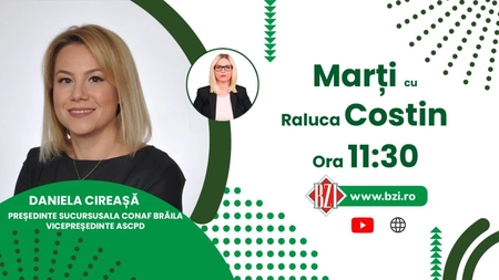 LIVE VIDEO - Cum influențează valul de scumpiri activitatea firmelor din România? Discuţie cu Daniela Cireașă, președinte CONAF Brăila și vicepreședinte ASCPD, numai la BZI LIVE!
