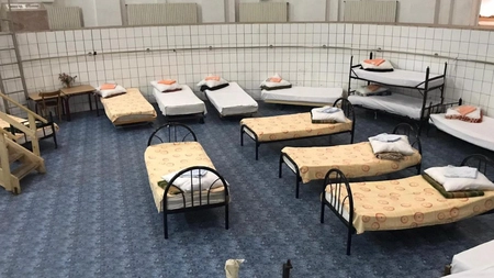 Sprijin pentru persoanele fără adăpost din Iași. Aproximativ 80 de locuri puse la dispoziție