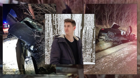 El este tânărul de 19 ani care a murit în cumplitul accident de la Plugari! Conducea un bolid Mercedes și a pierdut controlul din cauza vitezei (EXCLUSIV)