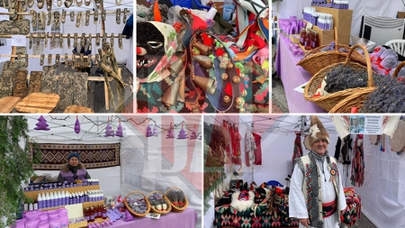 Meșterii din mai multe colțuri ale Moldovei s-au adunat la Iași pentru comercializarea produselor la Târgul de Crăciun! Mai multe corturi au fost amenajate în Piața Unirii - GALERIE FOTO