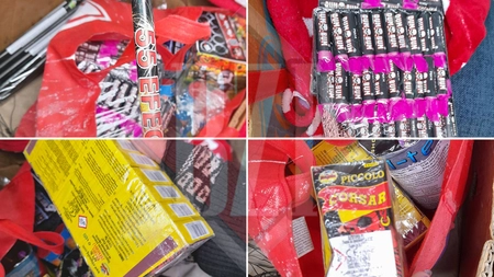 Petardele se vând pe sub mână în piețele din Iași! Afacere ilegală, dar bănoasă, în preajma sărbătorilor. Când apar polițiștii, vânzătorii fug ca potârnichile - FOTO