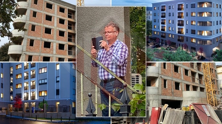 Scandalul din centrul Iașului a fost tranșat de judecători! Profesorul Constantin Cărăușu trebuie să plătească o sumă importantă pentru că s-a opus unui proiect imobiliar! Great Lakes Construction poate finaliza blocul cu 4 etaje de pe Toma Cozma. 