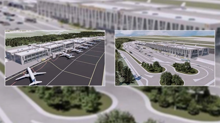 Bătaie pe 71,7 milioane de euro pentru noul terminal T4 de la Aeroportul Iași! Firme implicate în contracte scandaloase cu statul român vor să ridice facilitatea de la aerogară