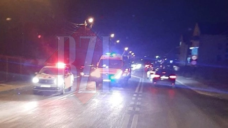 Accident rutier în Miroslava. Un pieton care ar fi fost băut, acroșat de un autoturism - EXCLUSIV, FOTO