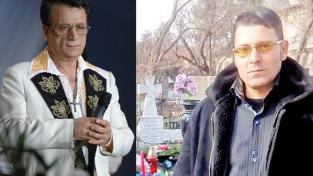 Ce a făcut Ionuț Petrescu, presupusul fiu al lui Ion Dolănescu, la mormântul acestuia: „Așa mi-am dorit să arate mormântul unui mare artist”
